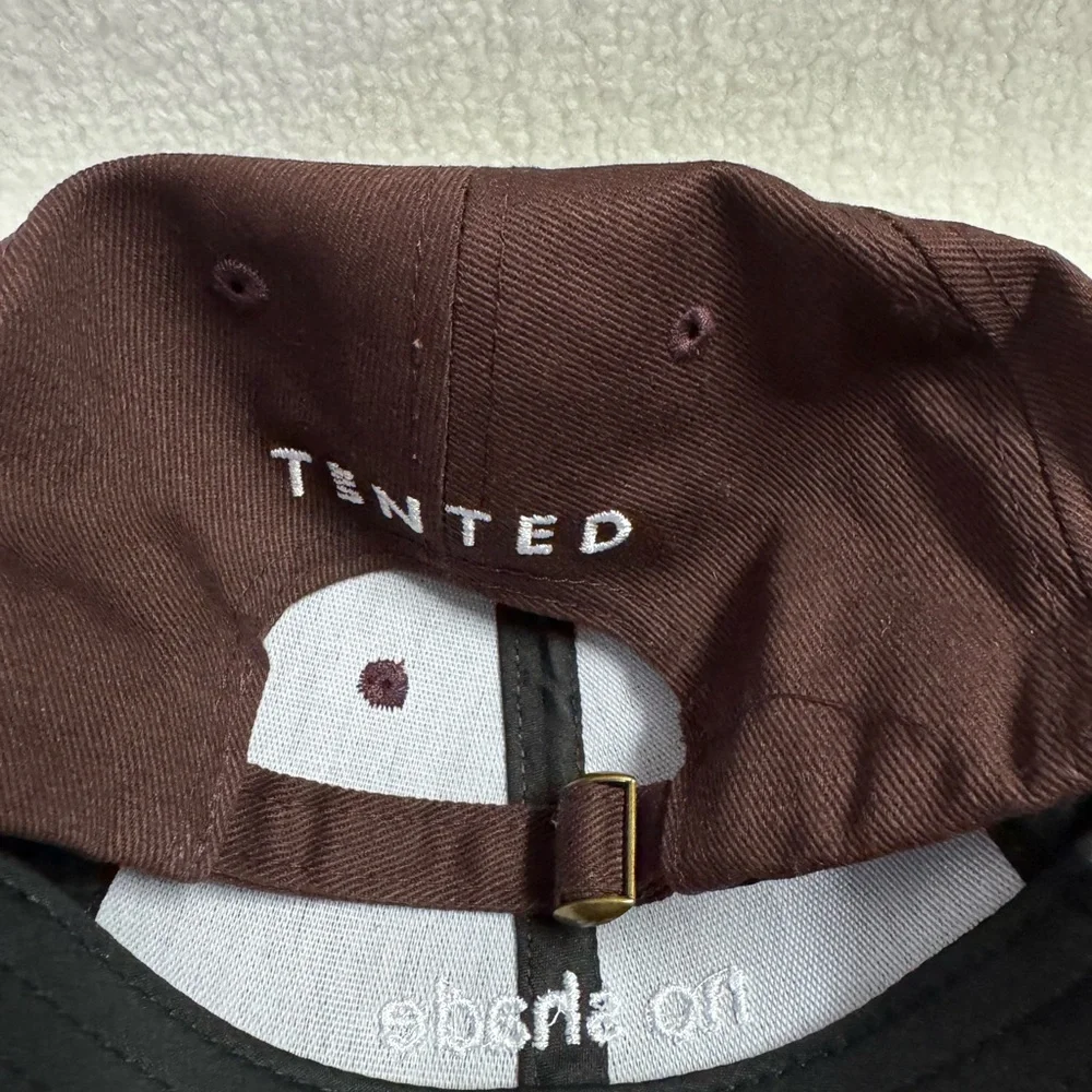 Live Tinted No Shade Brown Adjustable Buckle Baseball Cap - Picture 8 of 12